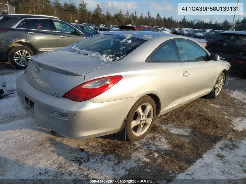 2008 Toyota Camry Solara Sle V6 VIN: 4T1CA30P58U139131 Lot: 41409267