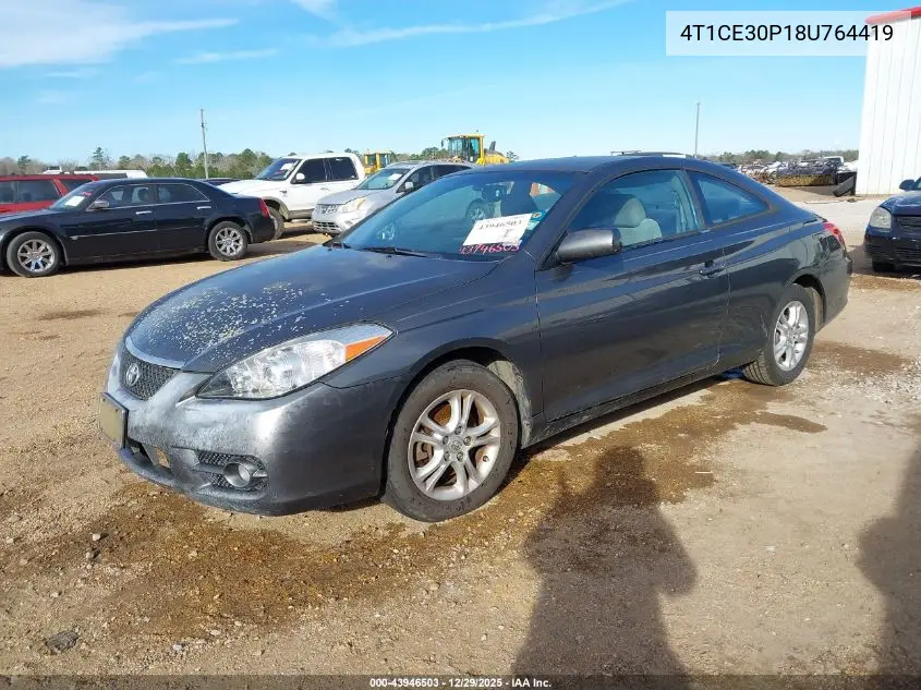 4T1CE30P18U764419 2008 Toyota Camry Solara Se