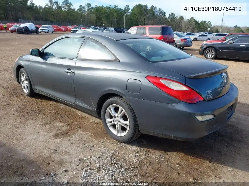 4T1CE30P18U764419 2008 Toyota Camry Solara Se