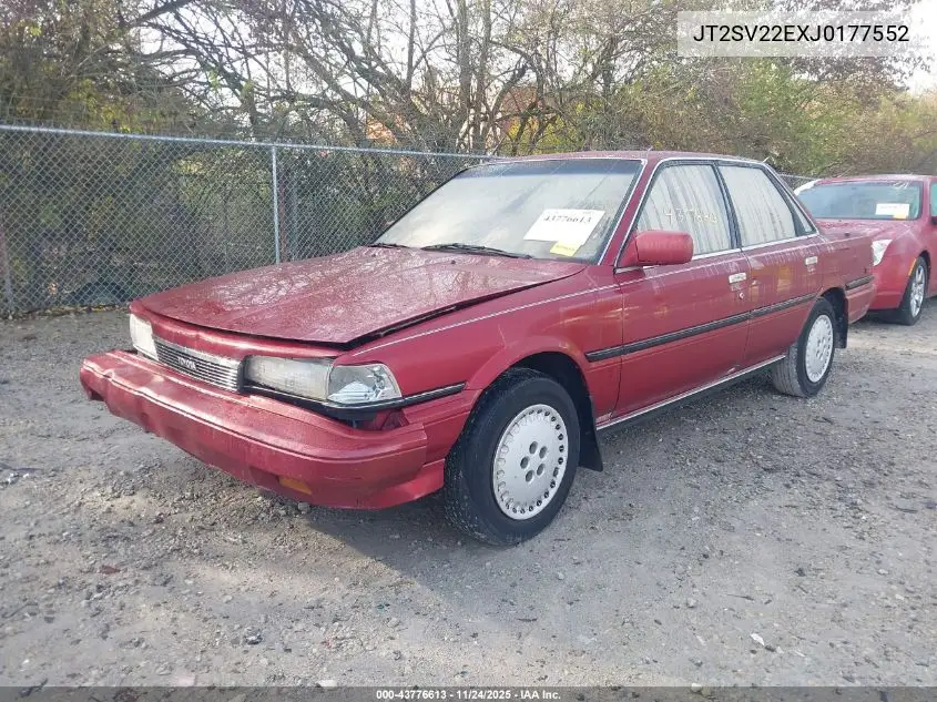 JT2SV22EXJ0177552 1988 Toyota Camry Le