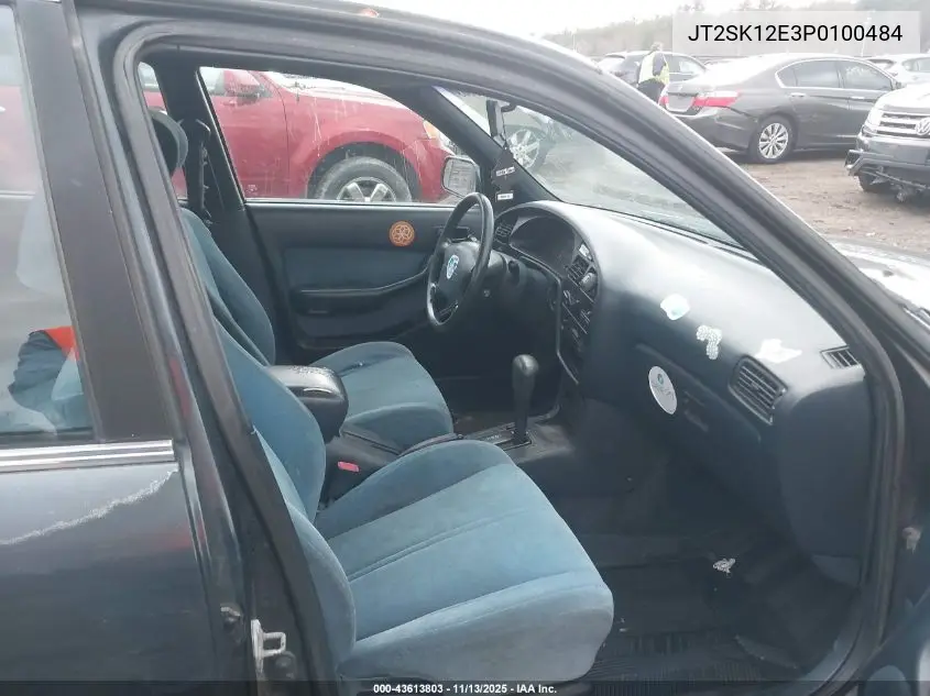 JT2SK12E3P0100484 1993 Toyota Camry Le