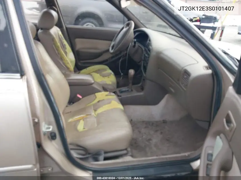 JT2GK12E3S0101407 1995 Toyota Camry Le
