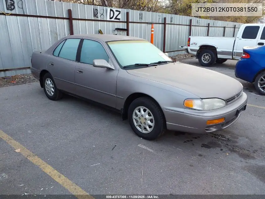 JT2BG12K0T0381550 1996 Toyota Camry Dx/Le/Xle