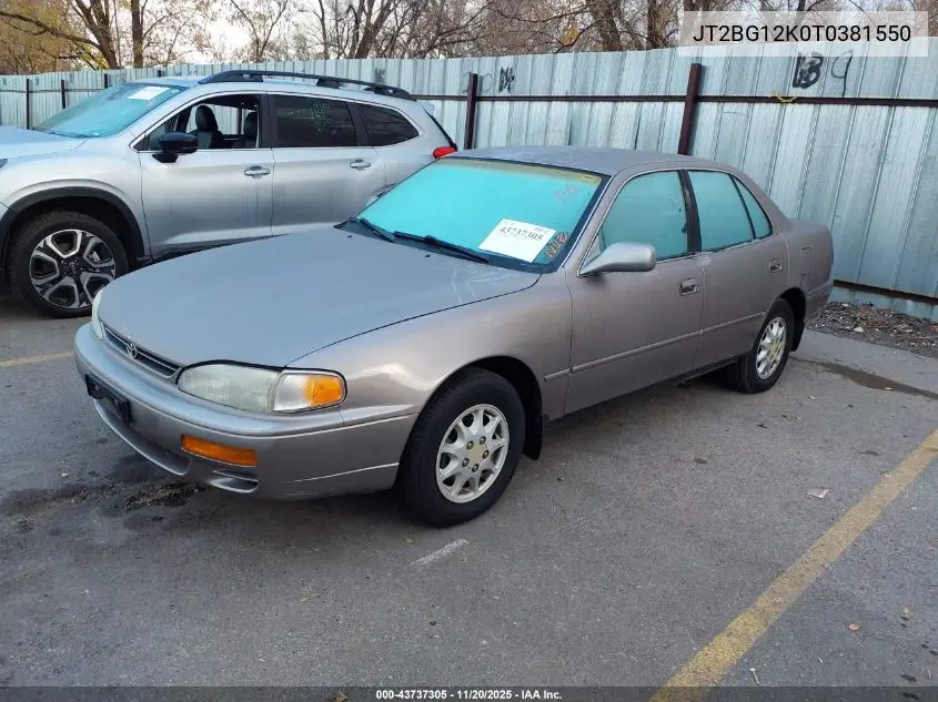 JT2BG12K0T0381550 1996 Toyota Camry Dx/Le/Xle