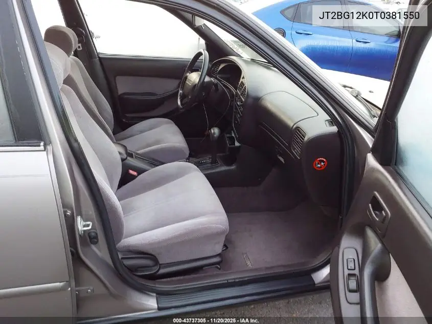 JT2BG12K0T0381550 1996 Toyota Camry Dx/Le/Xle