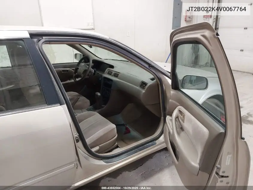 JT2BG22K4V0067764 1997 Toyota Camry Le