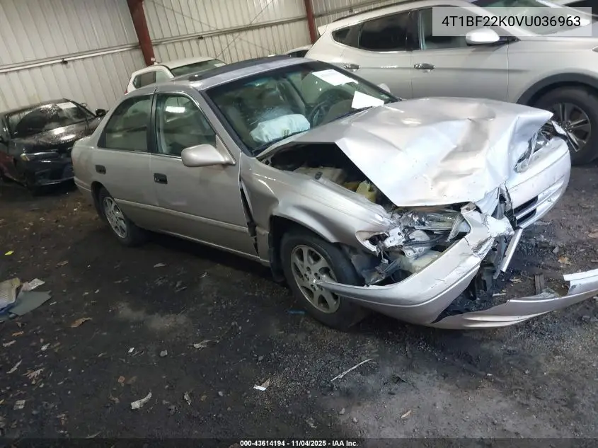 4T1BF22K0VU036963 1997 Toyota Camry Xle V6