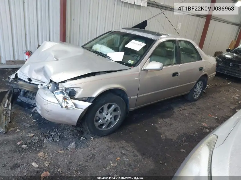 4T1BF22K0VU036963 1997 Toyota Camry Xle V6