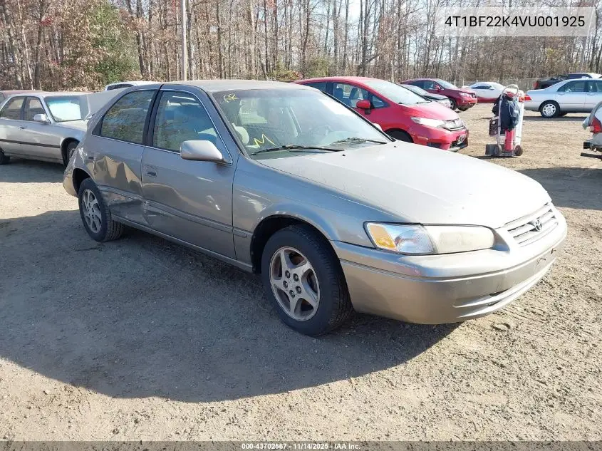 4T1BF22K4VU001925 1997 Toyota Camry Xle V6