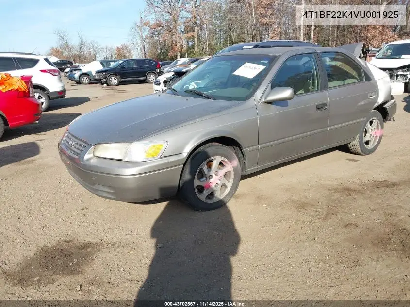 4T1BF22K4VU001925 1997 Toyota Camry Xle V6