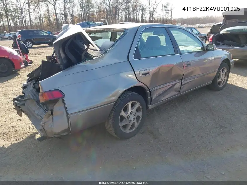 4T1BF22K4VU001925 1997 Toyota Camry Xle V6