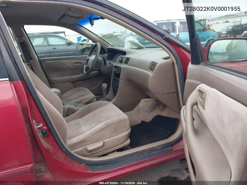 JT2BG22K0V0001955 1997 Toyota Camry Le