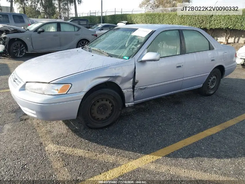 JT2BG22K2V0090332 1997 Toyota Camry Le