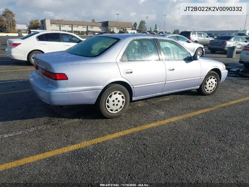 JT2BG22K2V0090332 1997 Toyota Camry Le
