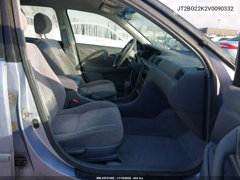 JT2BG22K2V0090332 1997 Toyota Camry Le
