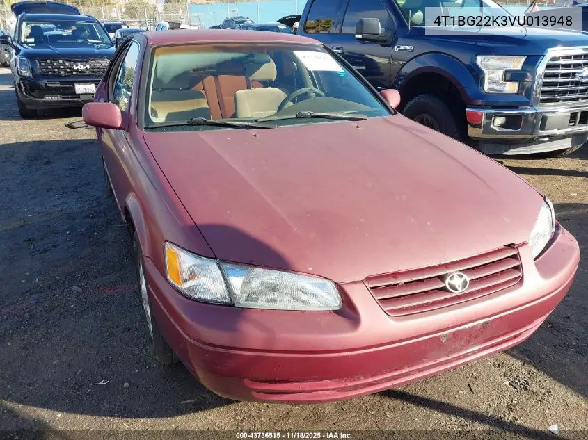 4T1BG22K3VU013948 1997 Toyota Camry Le