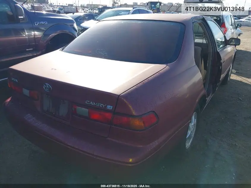 4T1BG22K3VU013948 1997 Toyota Camry Le