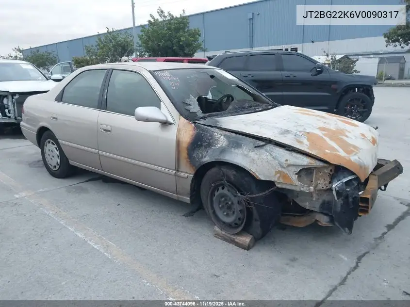 JT2BG22K6V0090317 1997 Toyota Camry Le
