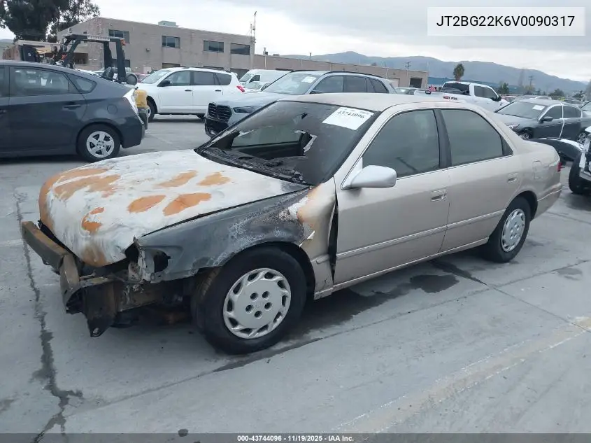 JT2BG22K6V0090317 1997 Toyota Camry Le