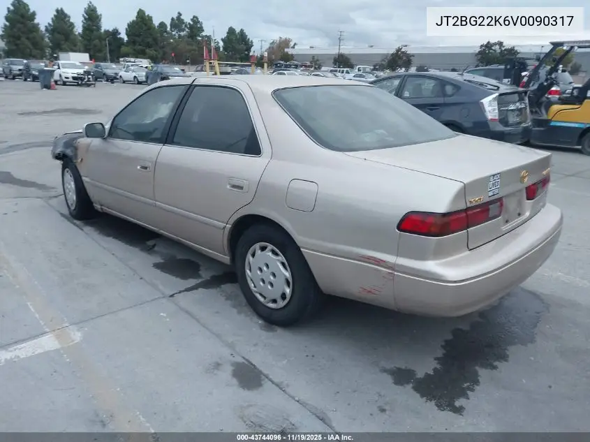 JT2BG22K6V0090317 1997 Toyota Camry Le