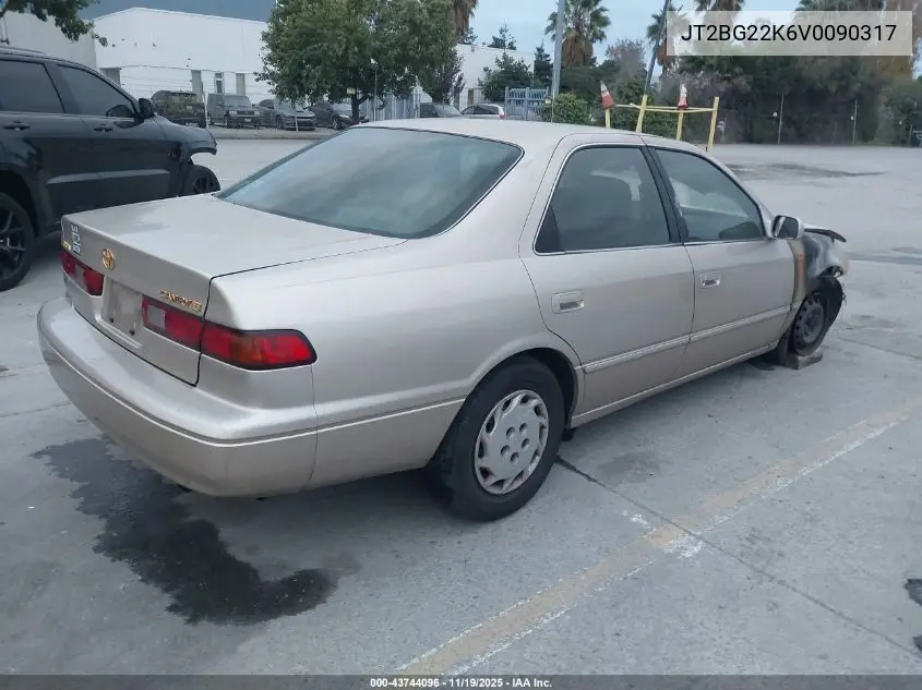 JT2BG22K6V0090317 1997 Toyota Camry Le
