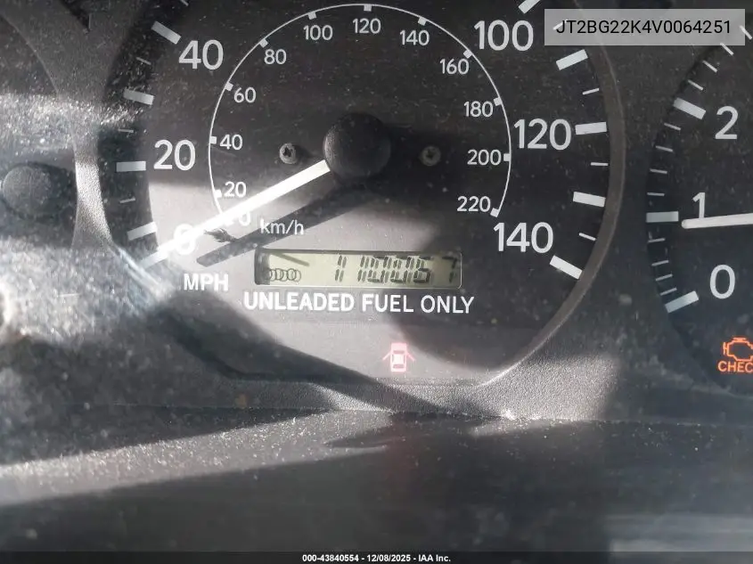 JT2BG22K4V0064251 1997 Toyota Camry Le
