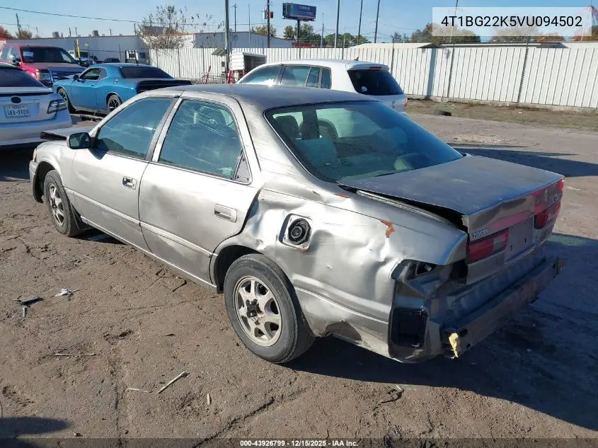 4T1BG22K5VU094502 1997 Toyota Camry Le