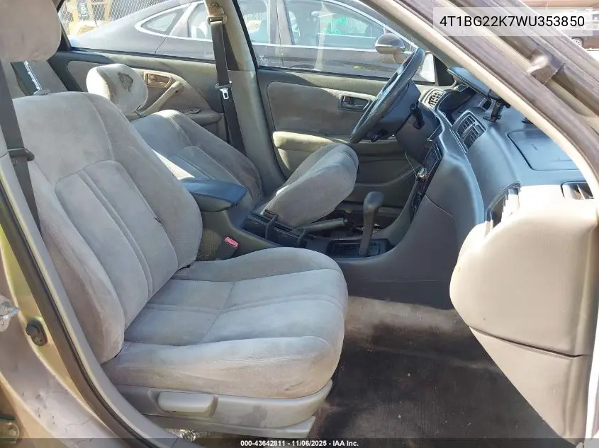 4T1BG22K7WU353850 1998 Toyota Camry Le