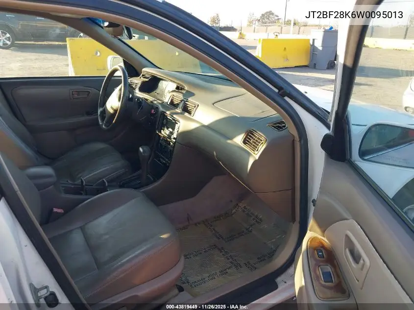 JT2BF28K6W0095013 1998 Toyota Camry Xle V6