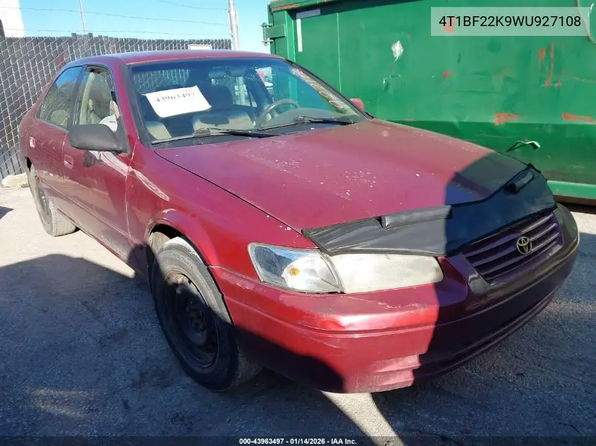 4T1BF22K9WU927108 1998 Toyota Camry Le V6