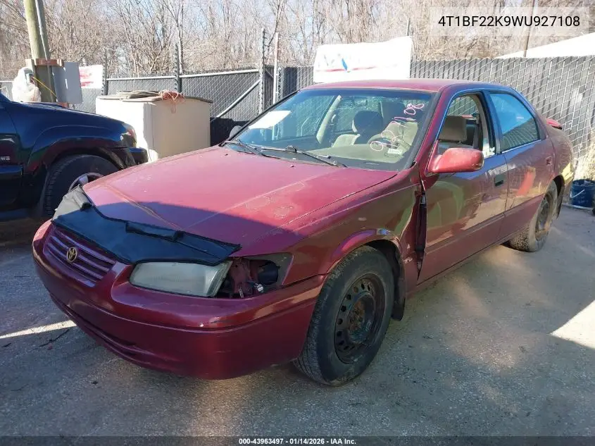 4T1BF22K9WU927108 1998 Toyota Camry Le V6