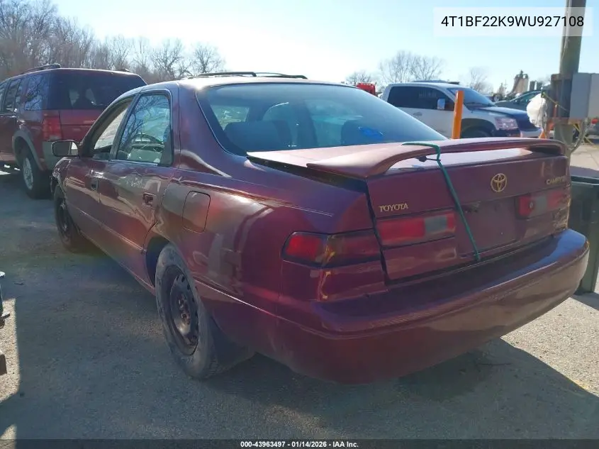 4T1BF22K9WU927108 1998 Toyota Camry Le V6