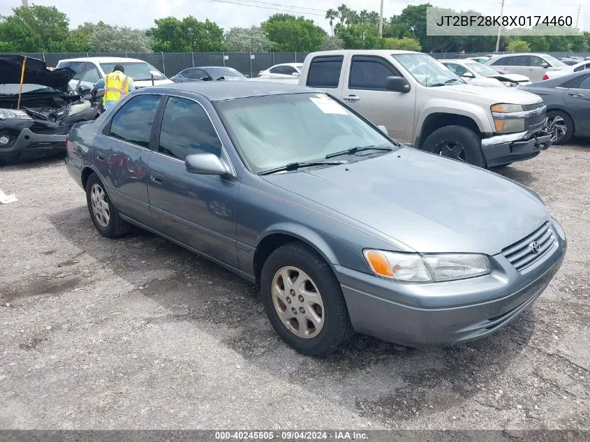 1999 Toyota Camry Le/Xle VIN: JT2BF28K8X0174460 Lot: 40245505