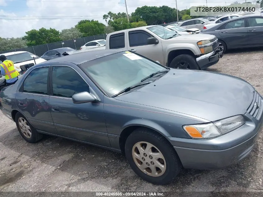 1999 Toyota Camry Le/Xle VIN: JT2BF28K8X0174460 Lot: 40245505