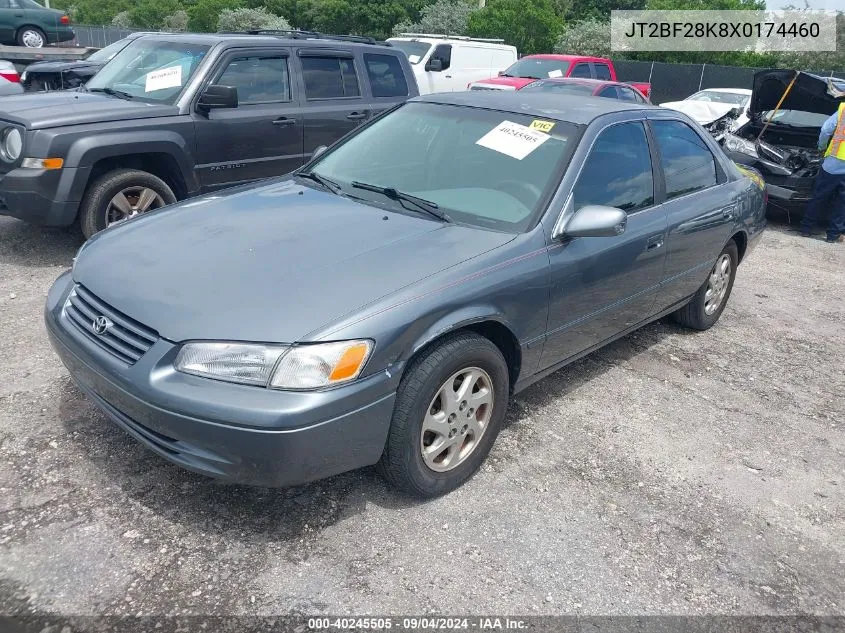 1999 Toyota Camry Le/Xle VIN: JT2BF28K8X0174460 Lot: 40245505