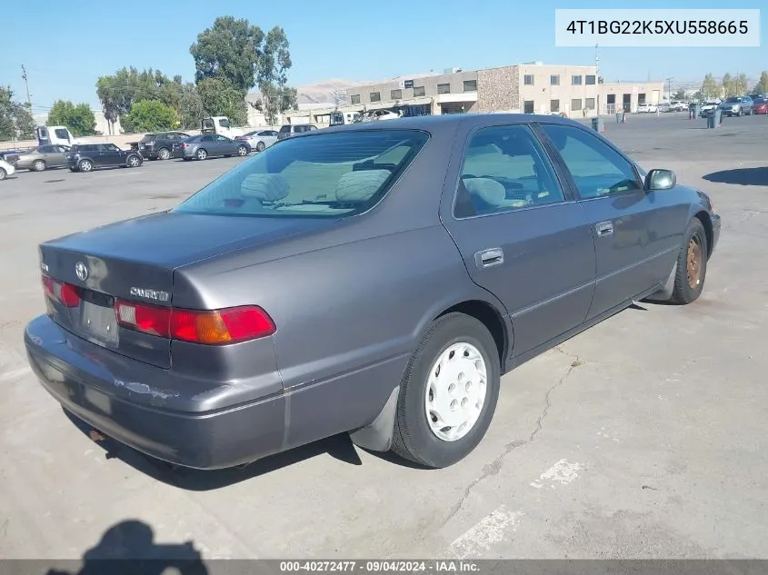 4T1BG22K5XU558665 1999 Toyota Camry Ce/Le/Xle