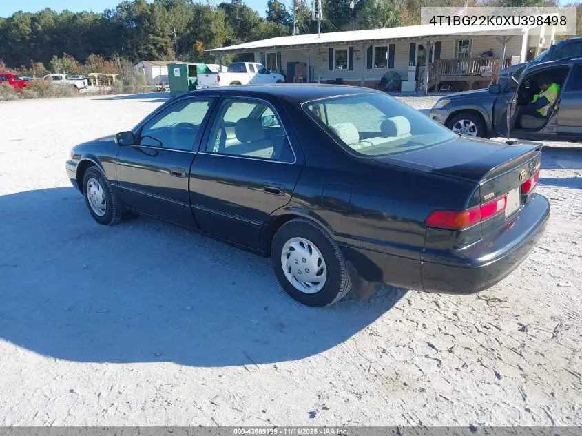 4T1BG22K0XU398498 1999 Toyota Camry Le