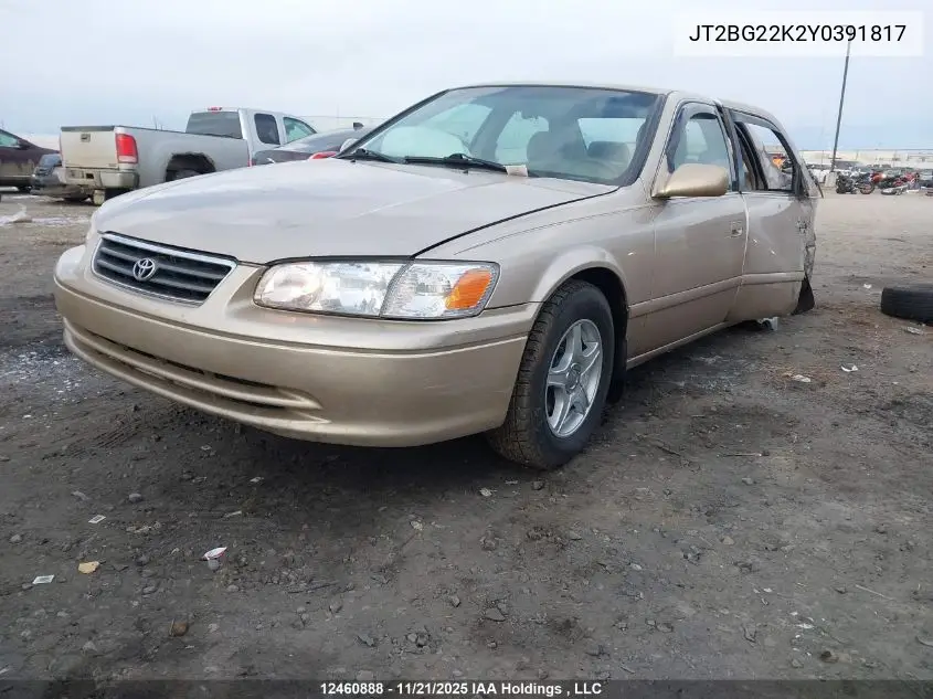 JT2BG22K2Y0391817 2000 Toyota Camry Ce/Ce V6/Le