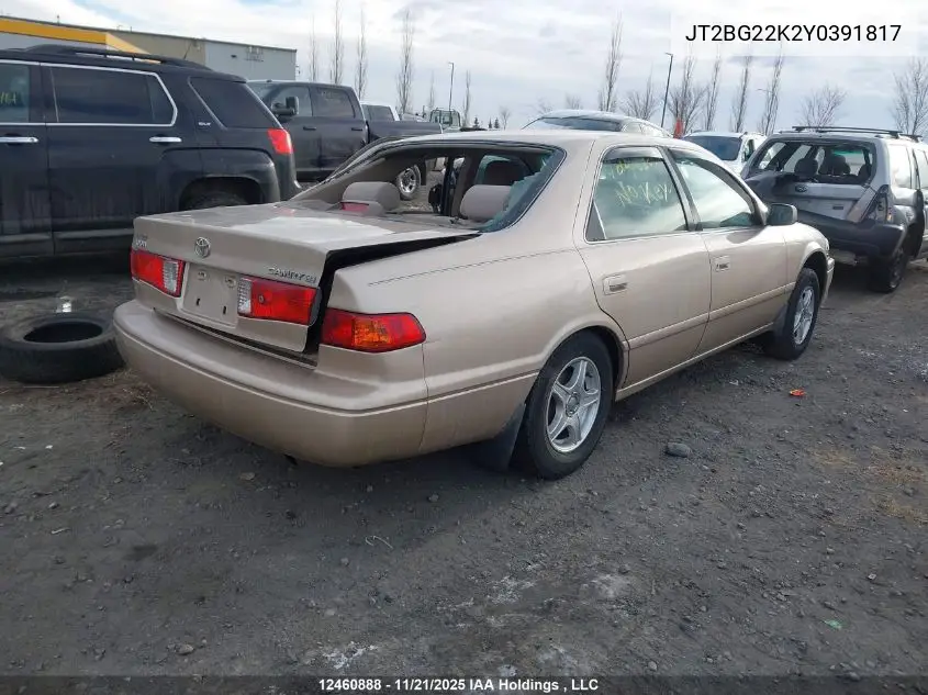 JT2BG22K2Y0391817 2000 Toyota Camry Ce/Ce V6/Le