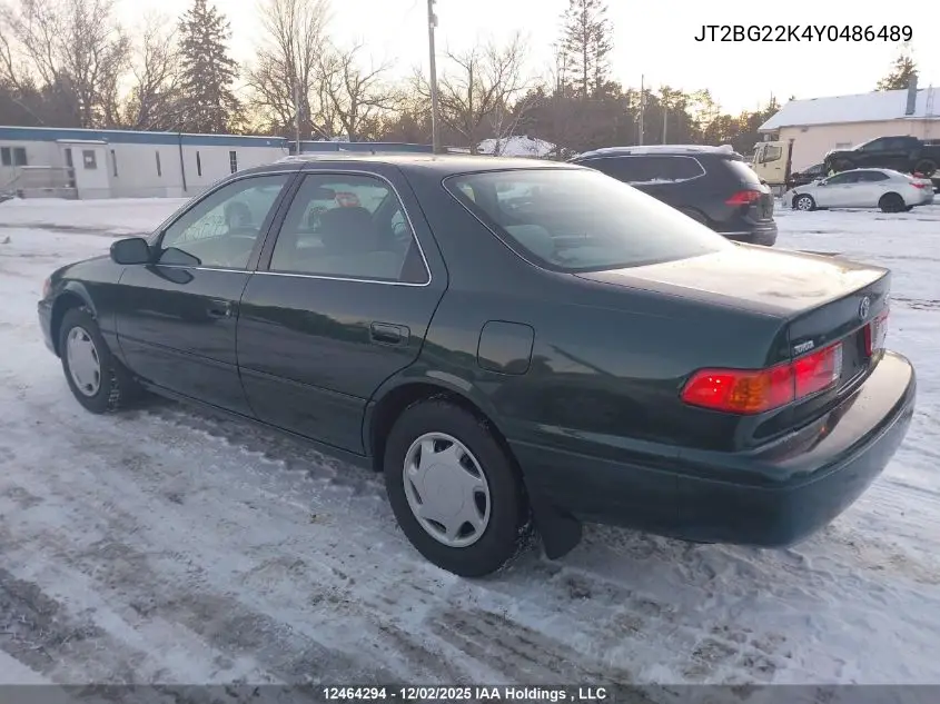JT2BG22K4Y0486489 2000 Toyota Camry