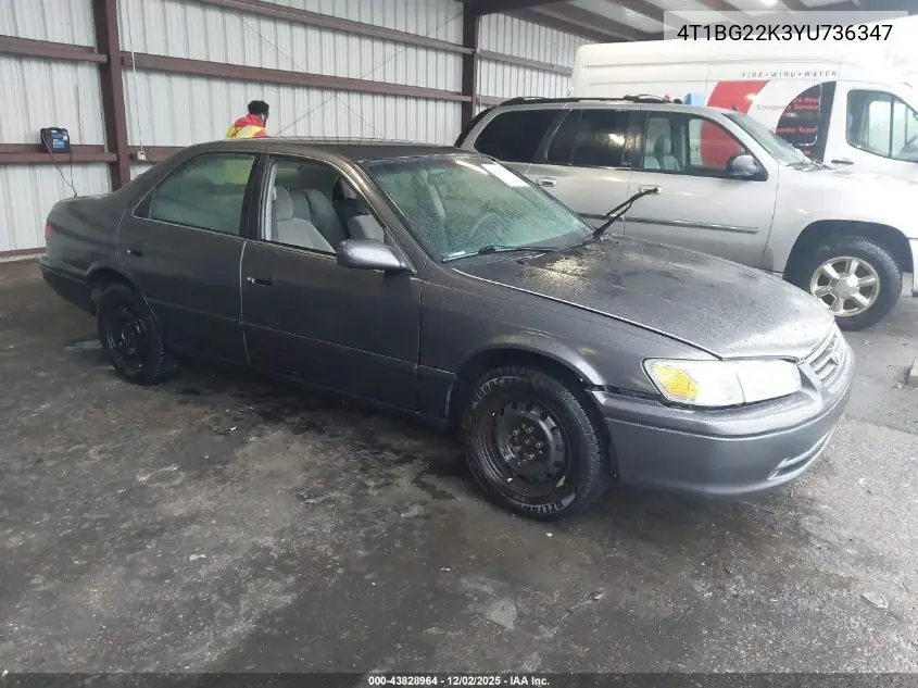 4T1BG22K3YU736347 2000 Toyota Camry Le