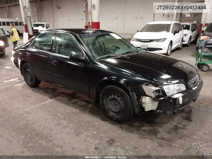 JT2BG22K8Y0417434 2000 Toyota Camry Le