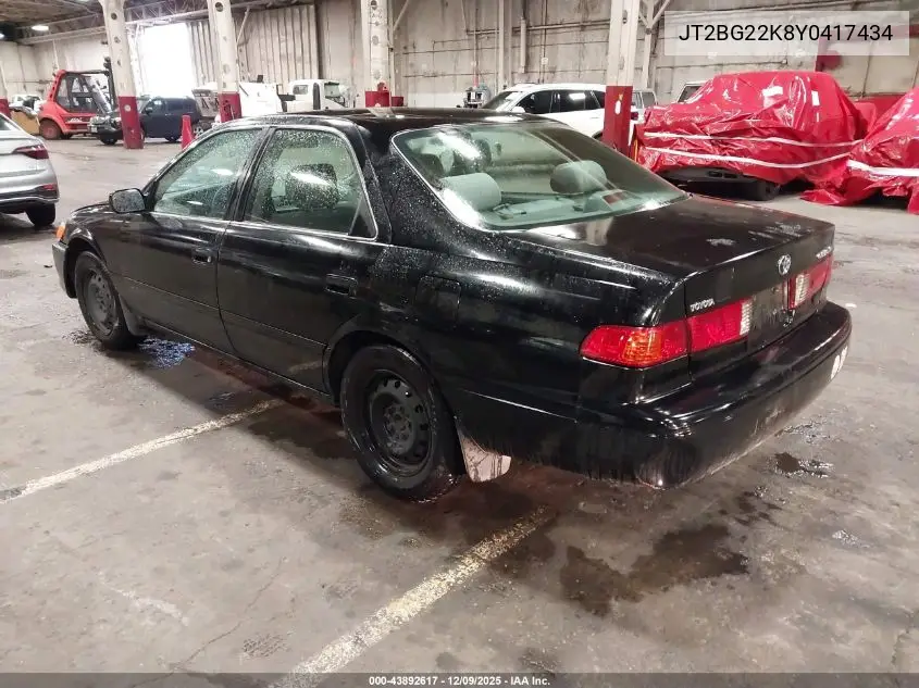 JT2BG22K8Y0417434 2000 Toyota Camry Le