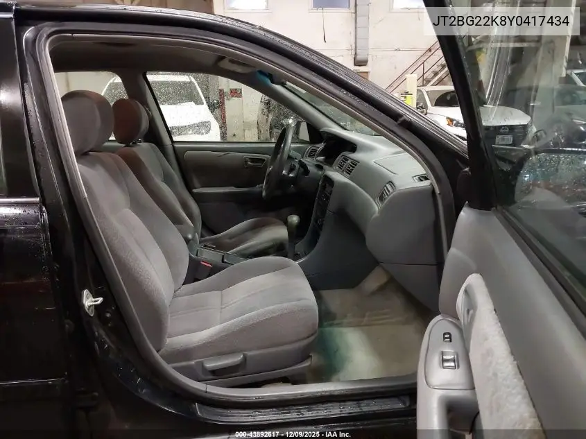 JT2BG22K8Y0417434 2000 Toyota Camry Le