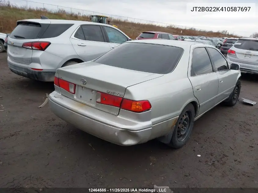 JT2BG22K410587697 2001 Toyota Camry Ce/Le/Xle