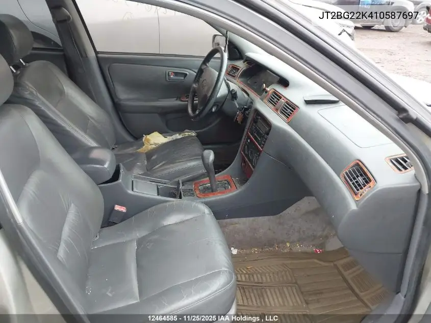 JT2BG22K410587697 2001 Toyota Camry Ce/Le/Xle