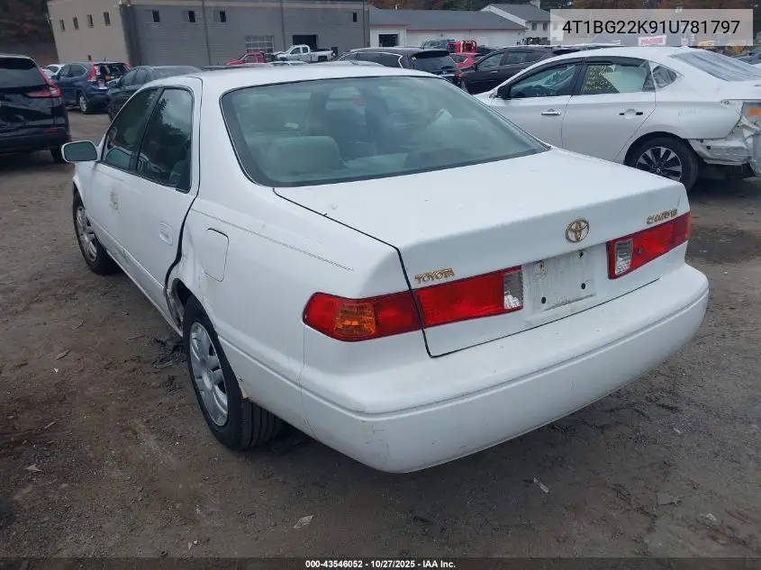 4T1BG22K91U781797 2001 Toyota Camry Le