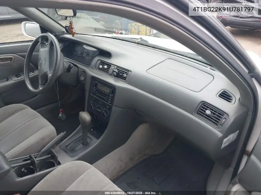 4T1BG22K91U781797 2001 Toyota Camry Le
