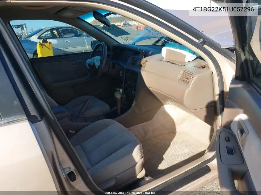 4T1BG22K51U057296 2001 Toyota Camry Ce