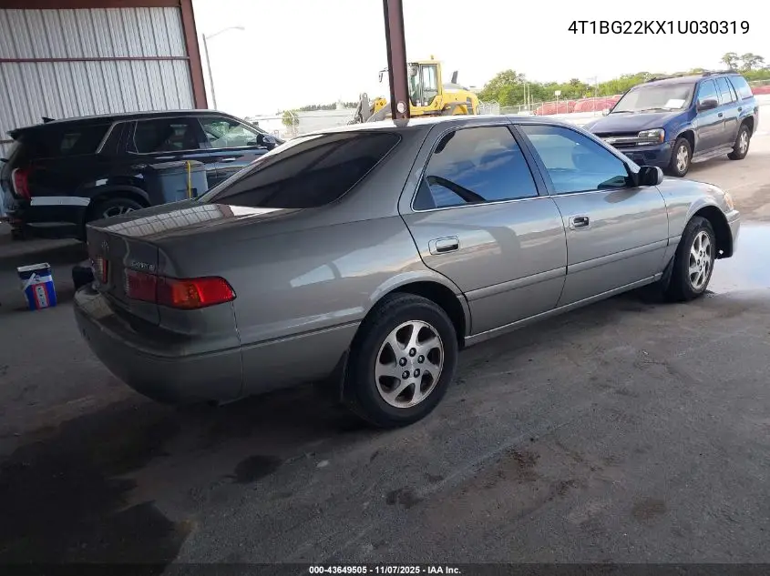 4T1BG22KX1U030319 2001 Toyota Camry Le